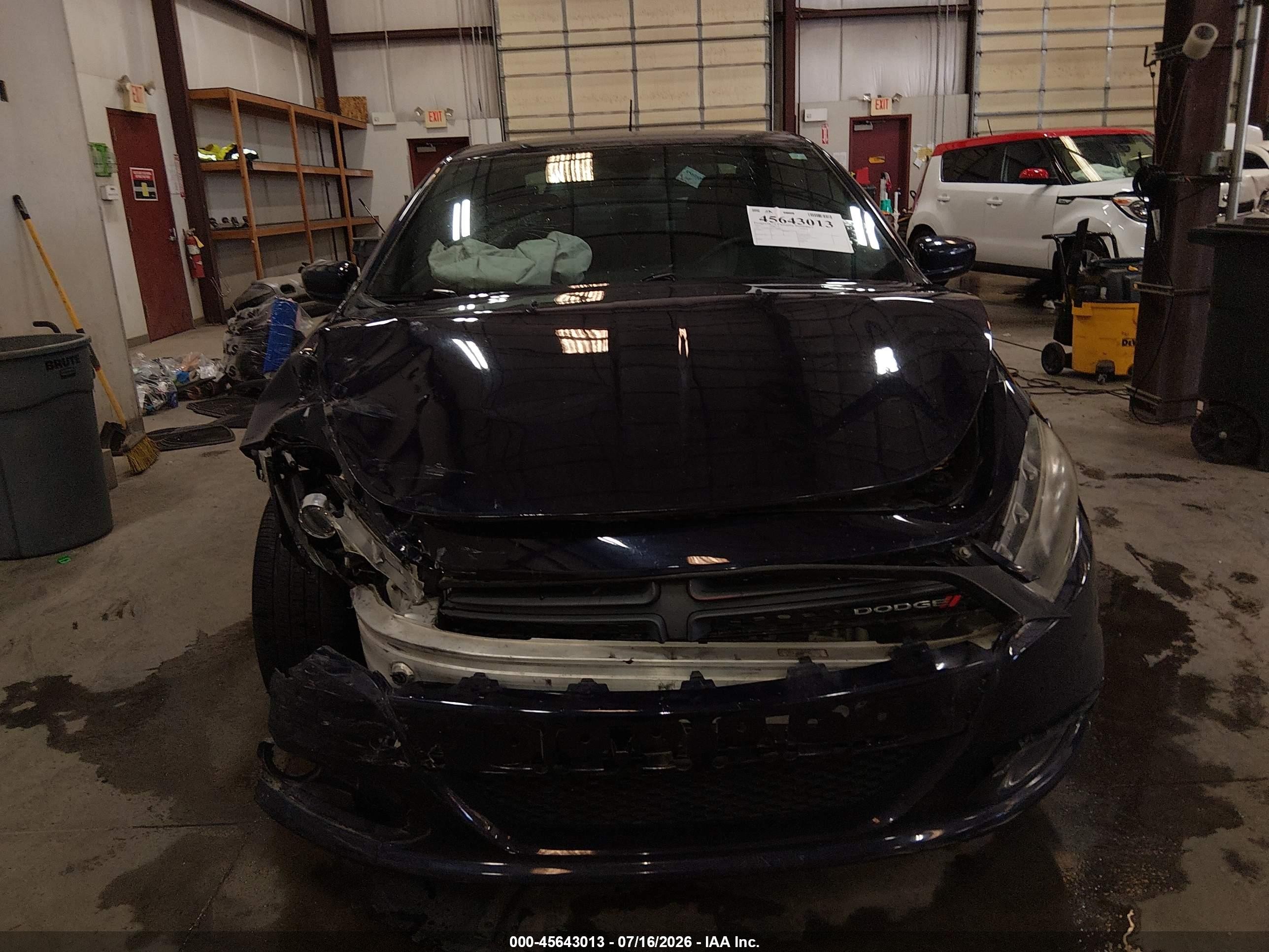 2015 Dodge Dart Sxt Blue vin: 1C3CDFBB4FD410650