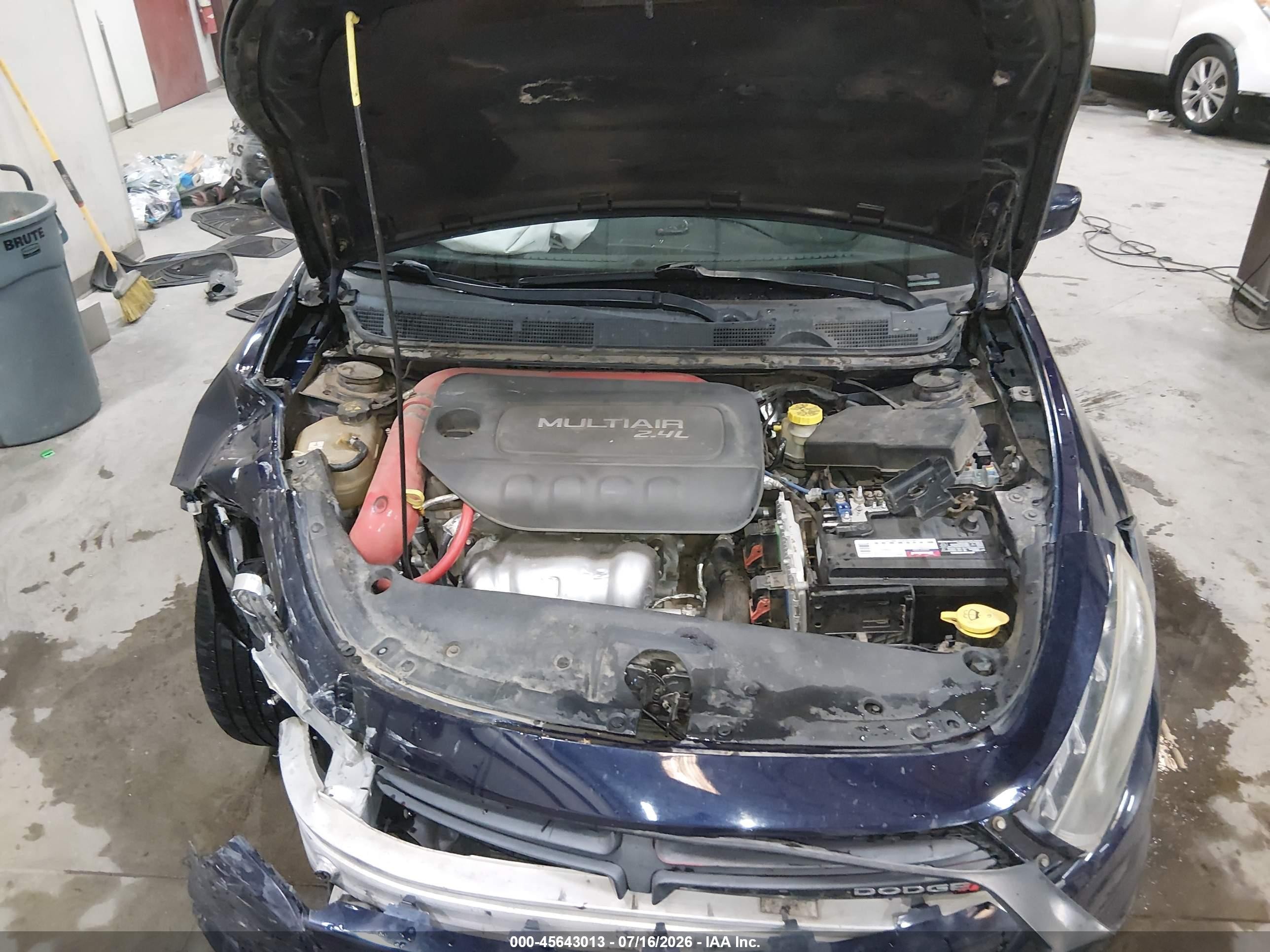 2015 Dodge Dart Sxt Blue vin: 1C3CDFBB4FD410650