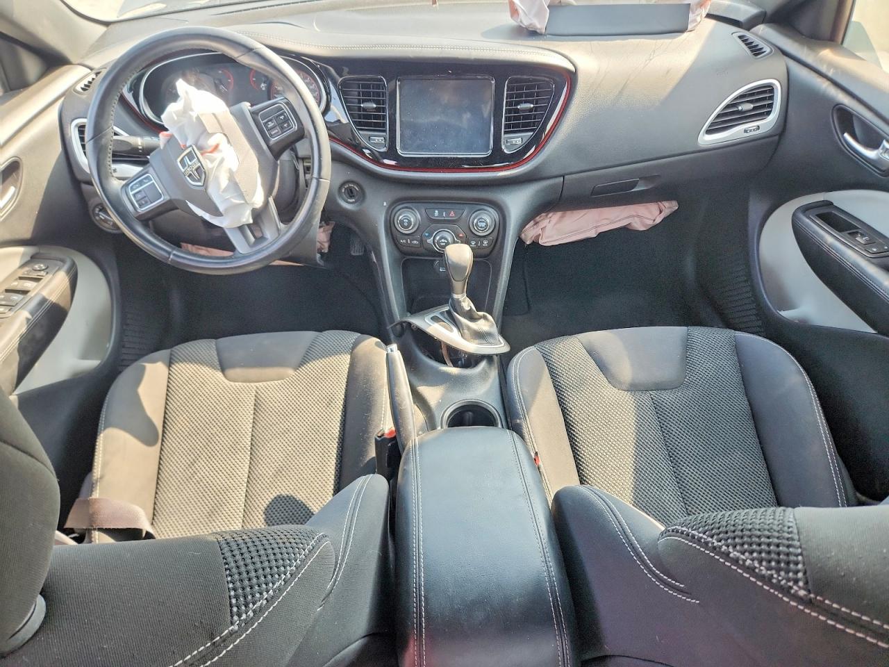 2015 Dodge Dart Sxt Silver vin: 1C3CDFBB4FD435306