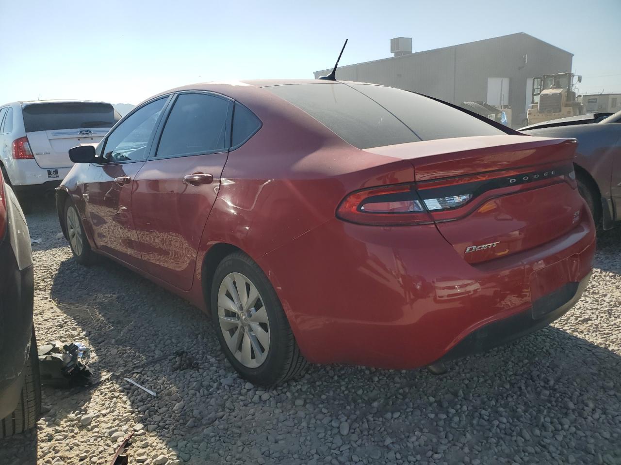 2014 Dodge Dart Sxt Красный vin: 1C3CDFBB5ED702127