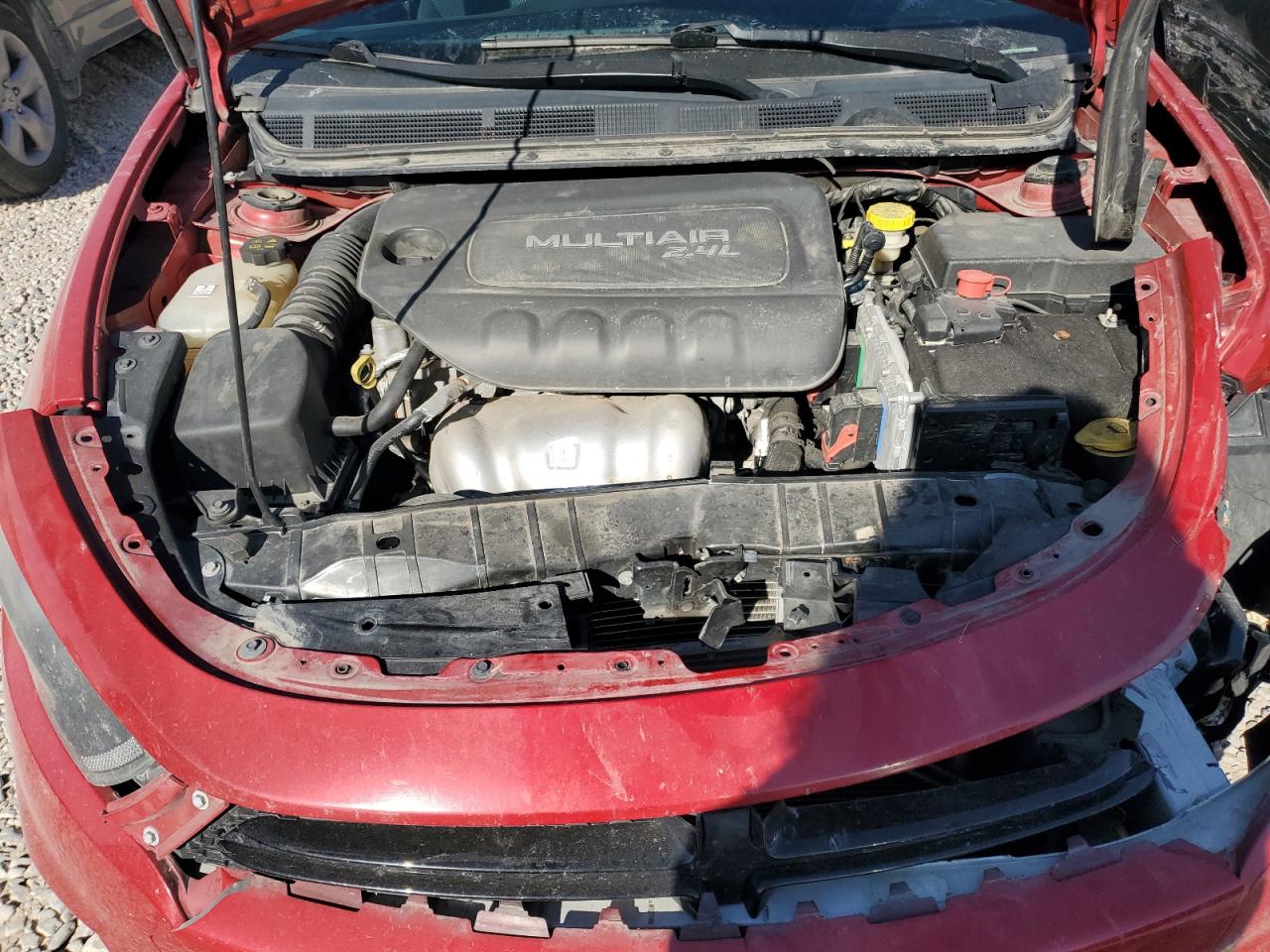 2014 Dodge Dart Sxt Красный vin: 1C3CDFBB5ED702127