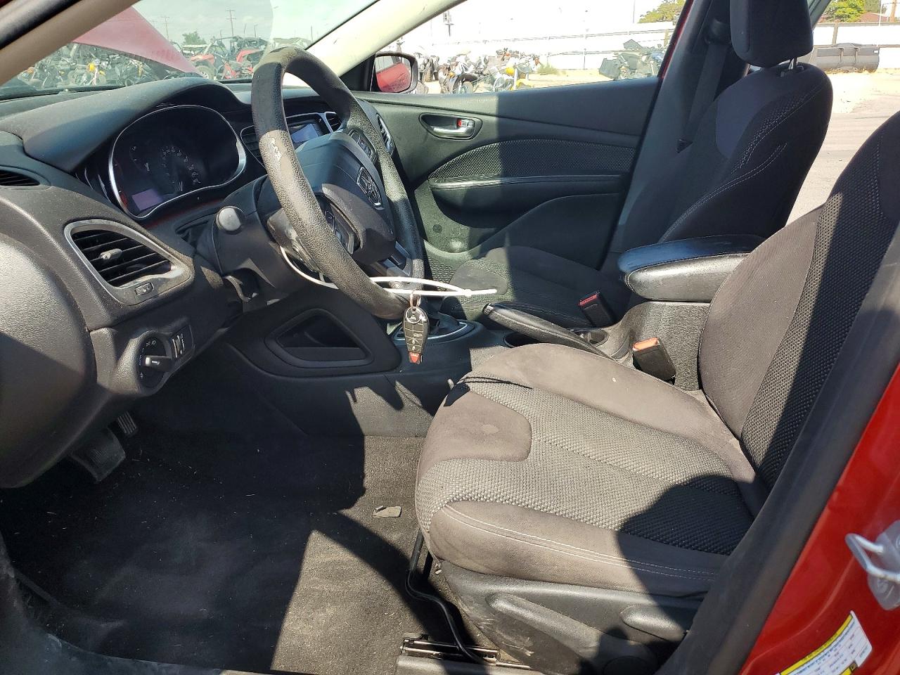 2014 Dodge Dart Sxt Красный vin: 1C3CDFBB5ED702127