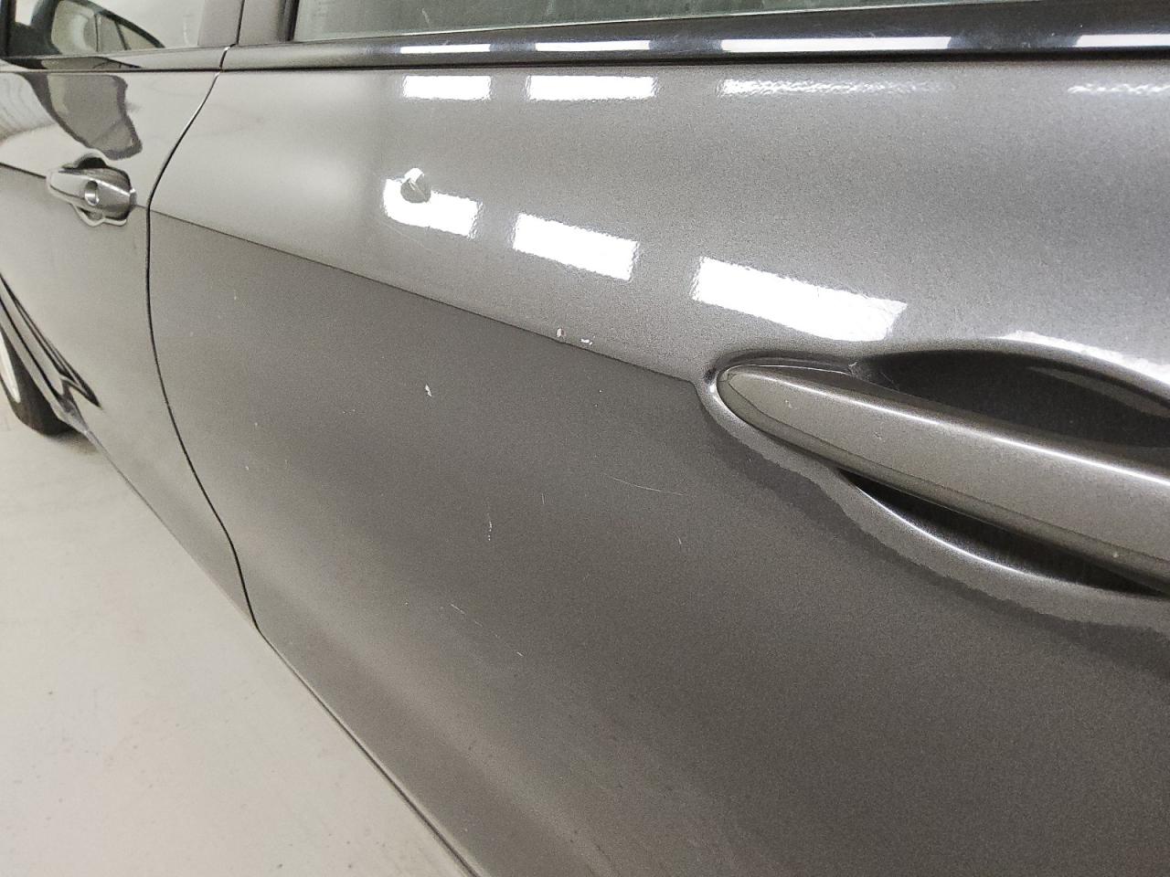 2014 Dodge Dart Sxt Gray vin: 1C3CDFBB5ED917944 Damage: Left Rear Door, Dent(S) W/ Paint Dmg, 1/2 To 1 Inch