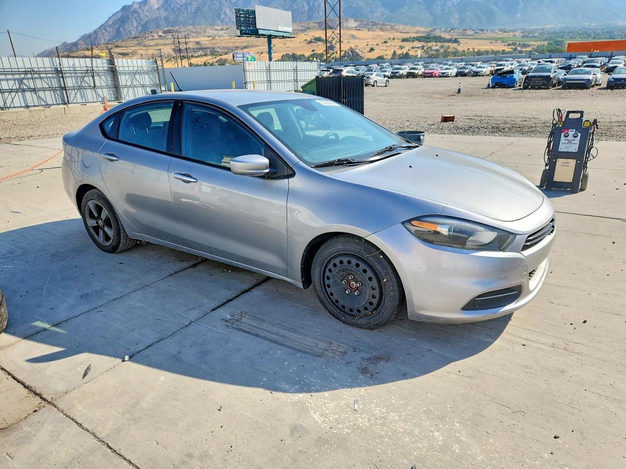 2015 Dodge Dart Sxt Серебряный vin: 1C3CDFBB5FD158620