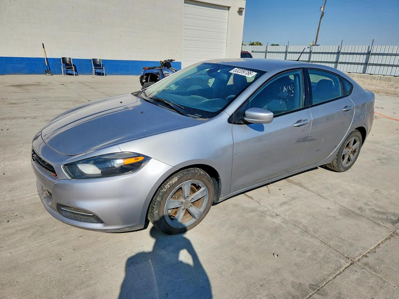 2015 Dodge Dart Sxt Серебряный vin: 1C3CDFBB5FD158620