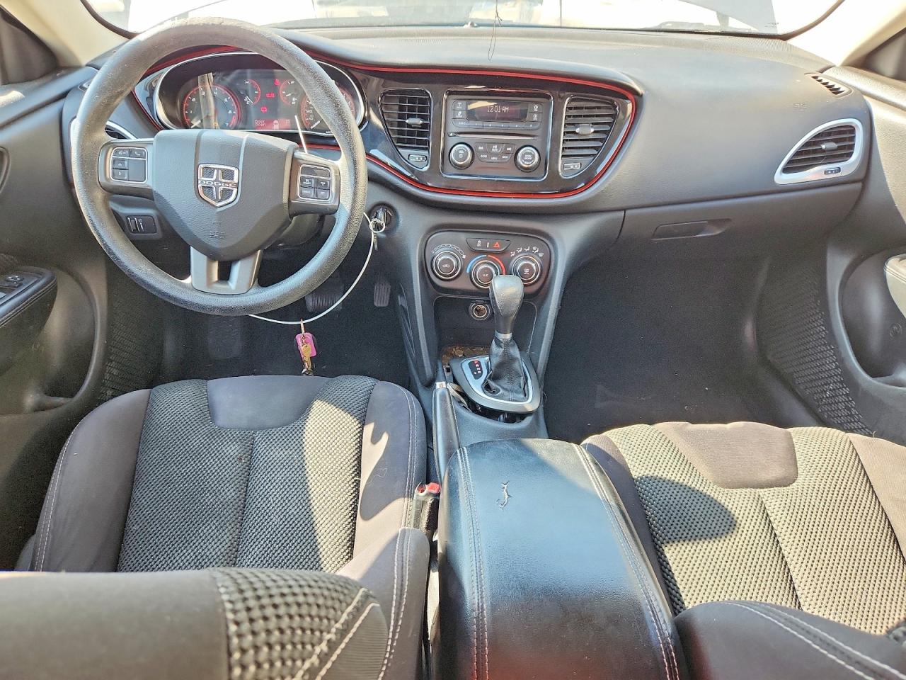2015 Dodge Dart Sxt Серебряный vin: 1C3CDFBB5FD158620