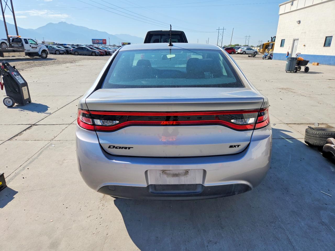 2015 Dodge Dart Sxt Серебряный vin: 1C3CDFBB5FD158620