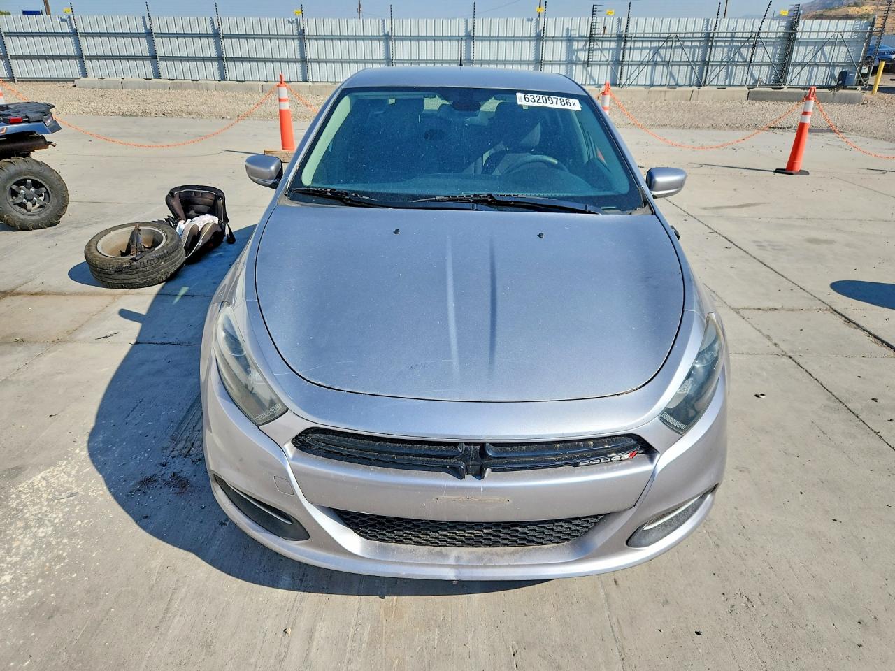 2015 Dodge Dart Sxt Серебряный vin: 1C3CDFBB5FD158620