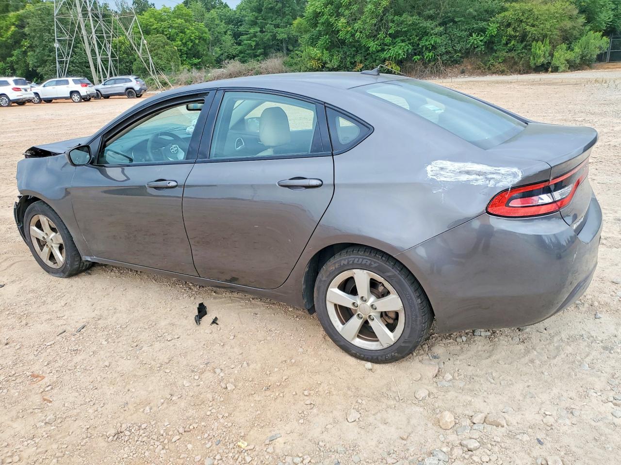 2015 Dodge Dart Sxt Gray vin: 1C3CDFBB5FD211901