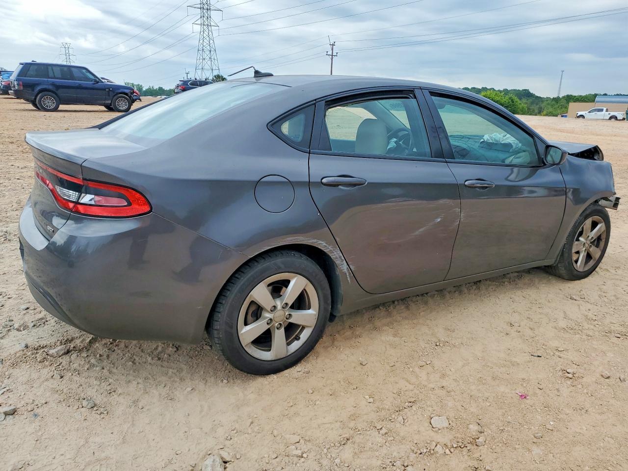 2015 Dodge Dart Sxt Gray vin: 1C3CDFBB5FD211901