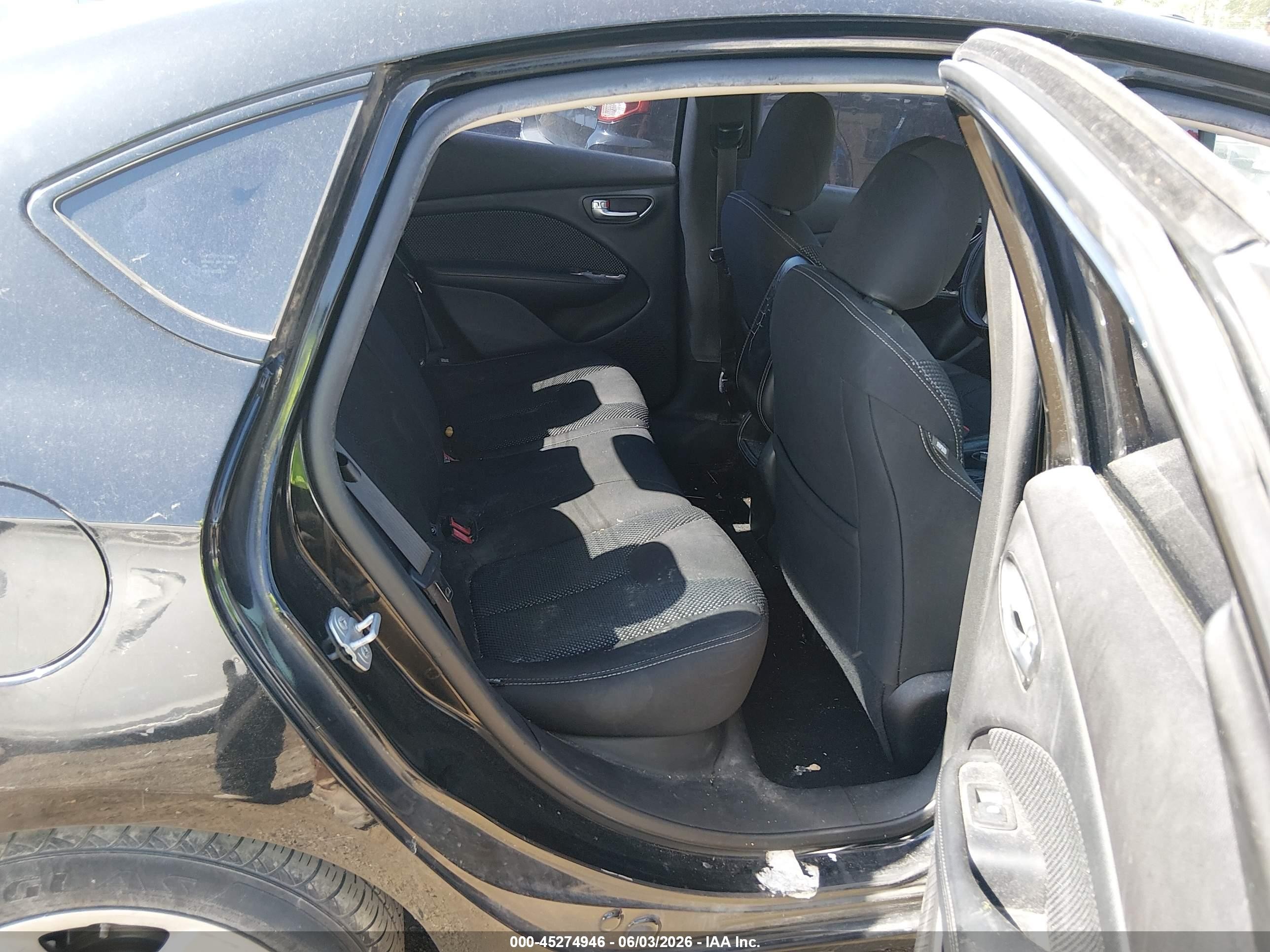 2015 Dodge Dart Sxt Black vin: 1C3CDFBB5FD222719