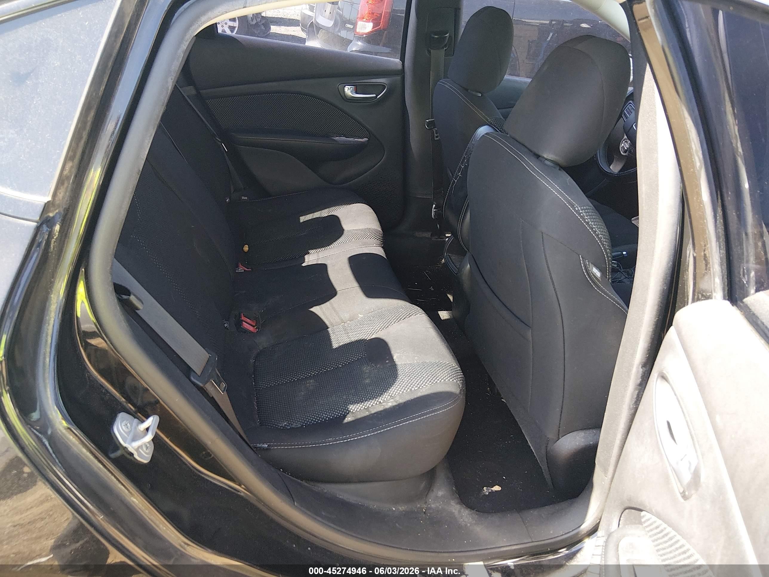 2015 Dodge Dart Sxt Black vin: 1C3CDFBB5FD222719