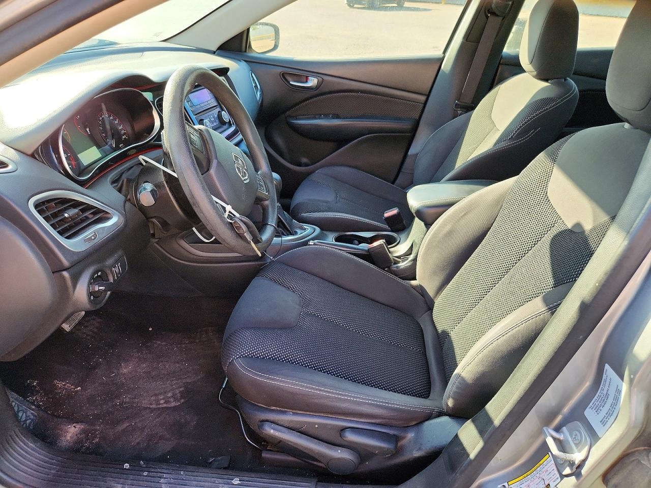 2015 Dodge Dart Sxt Silver vin: 1C3CDFBB5FD222882