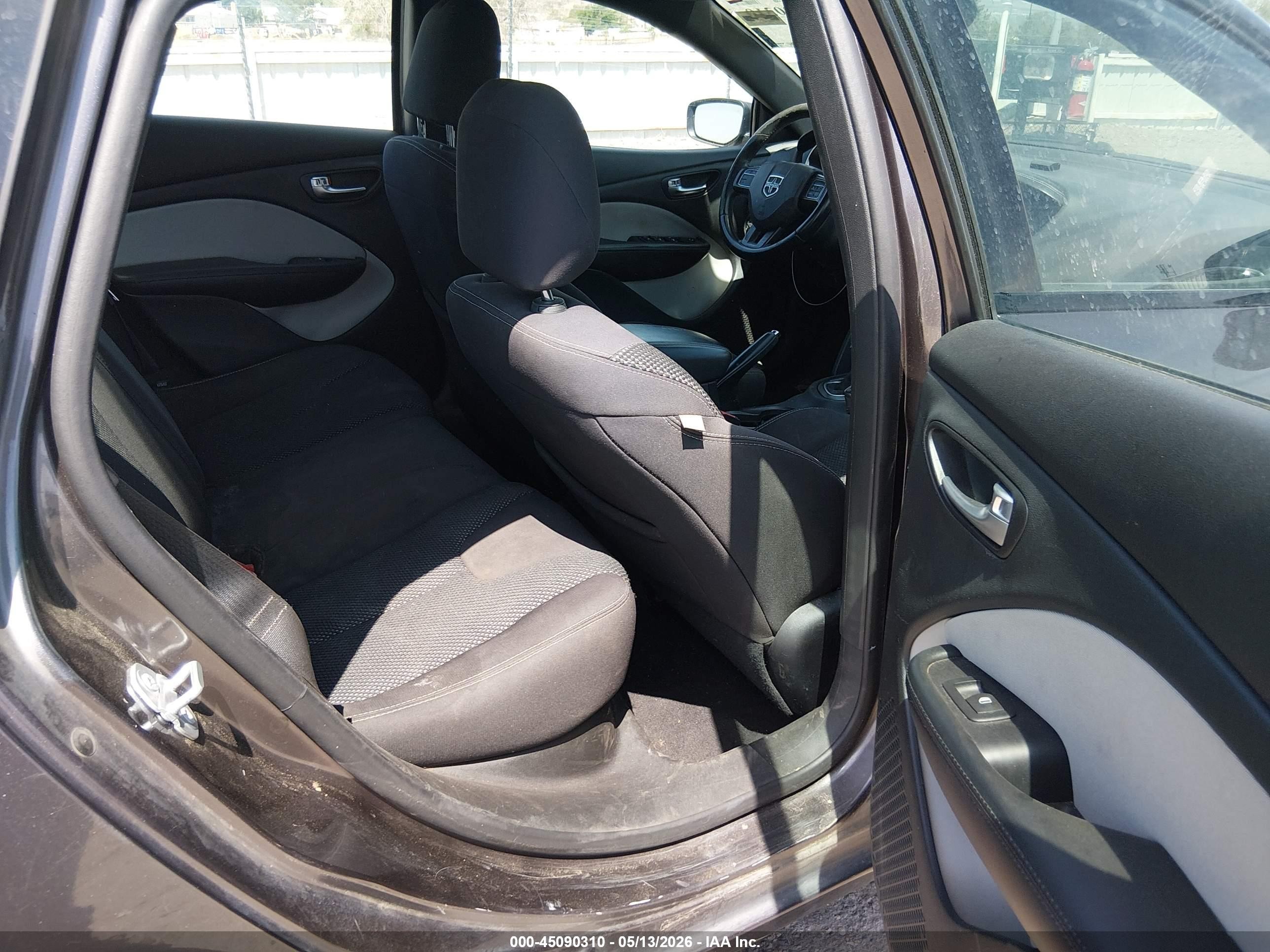 2015 Dodge Dart Sxt Brown vin: 1C3CDFBB5FD278272