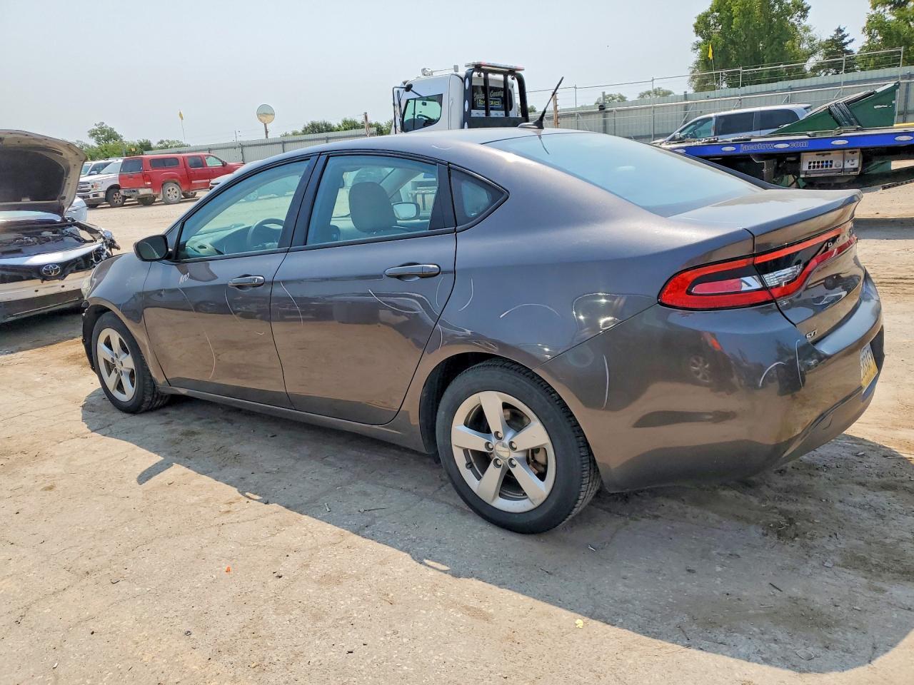 2015 Dodge Dart Sxt Серый vin: 1C3CDFBB5FD281561