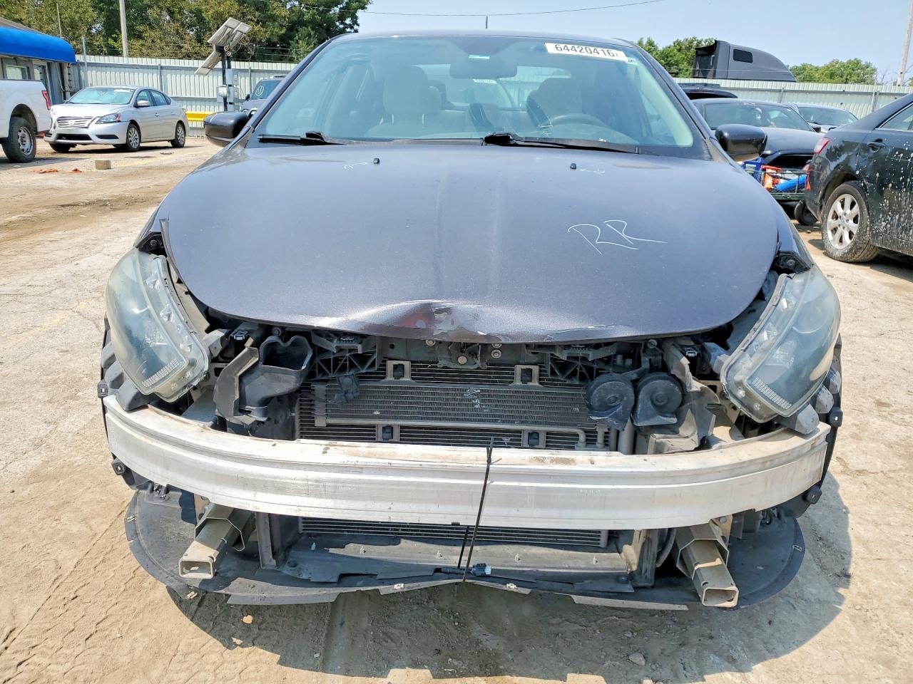 2015 Dodge Dart Sxt Серый vin: 1C3CDFBB5FD281561