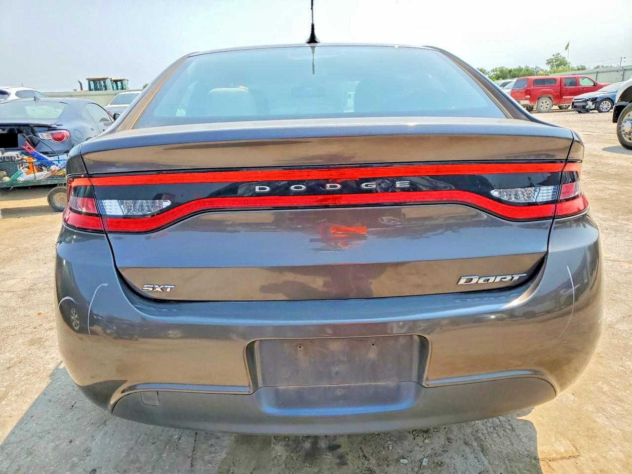 2015 Dodge Dart Sxt Серый vin: 1C3CDFBB5FD281561