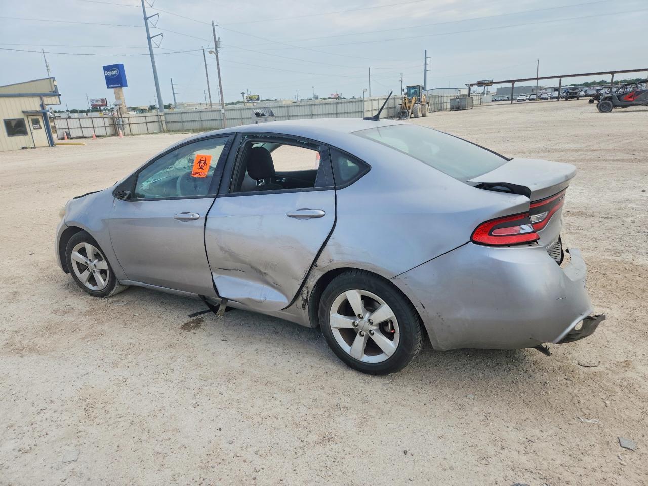 2015 Dodge Dart Sxt Gray vin: 1C3CDFBB5FD285951