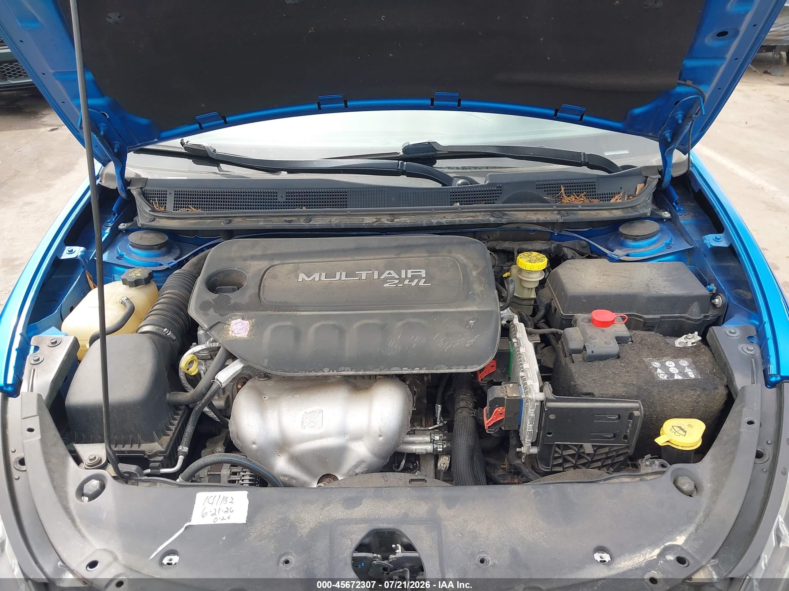 2015 Dodge Dart Sxt Blue vin: 1C3CDFBB5FD362494