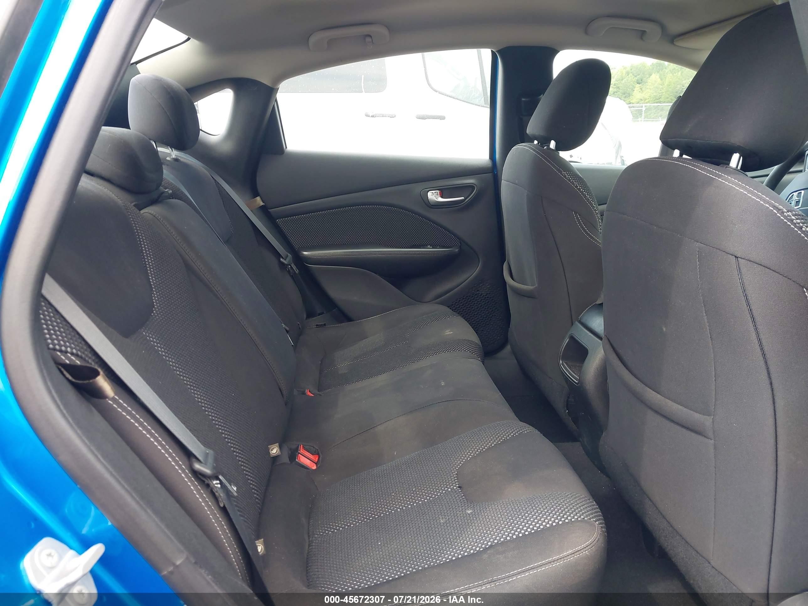 2015 Dodge Dart Sxt Blue vin: 1C3CDFBB5FD362494