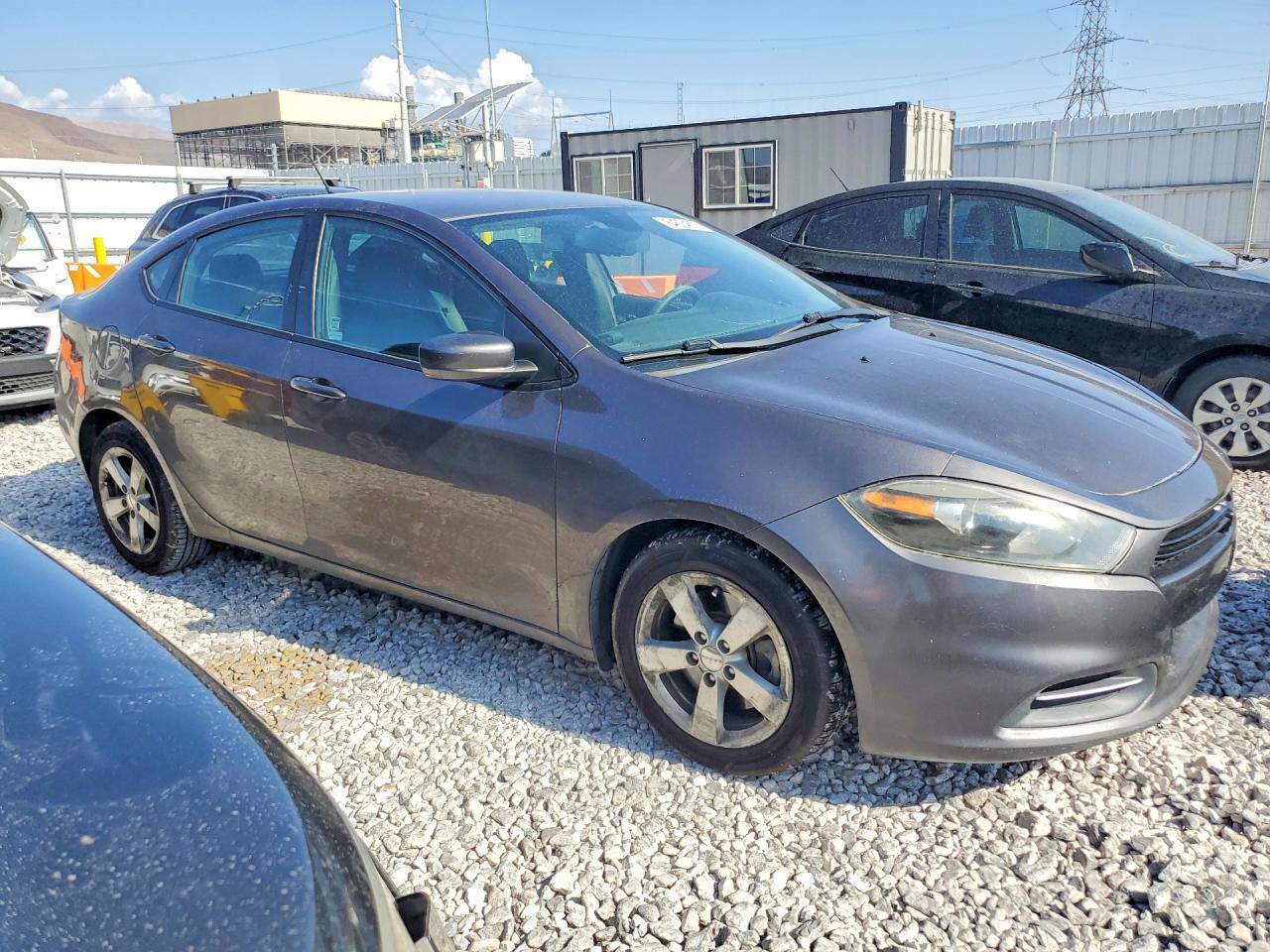2015 Dodge Dart Sxt Gray vin: 1C3CDFBB5FD390490