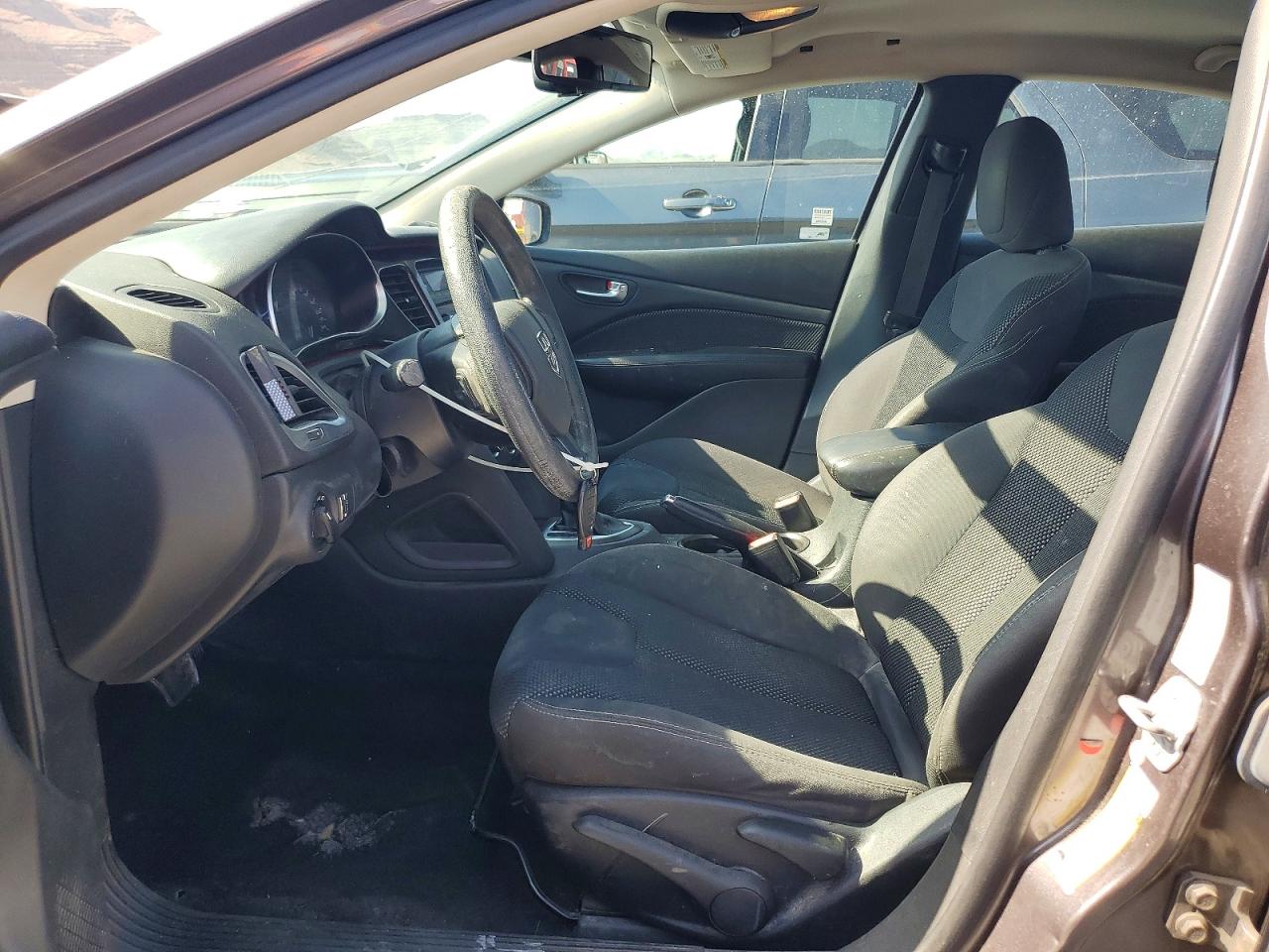 2015 Dodge Dart Sxt Gray vin: 1C3CDFBB5FD390490