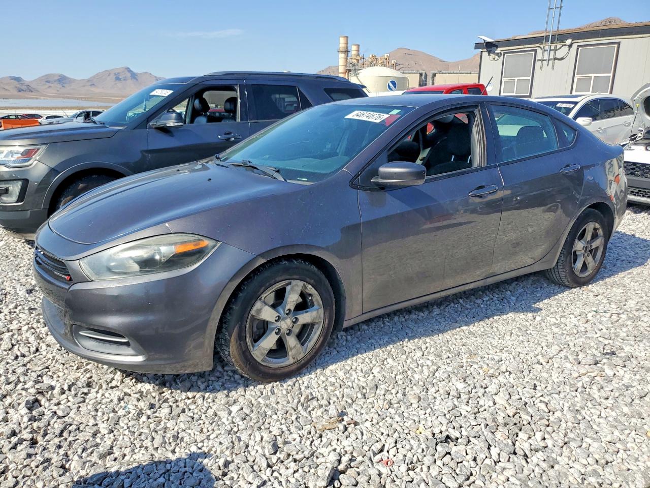 2015 Dodge Dart Sxt Gray vin: 1C3CDFBB5FD390490
