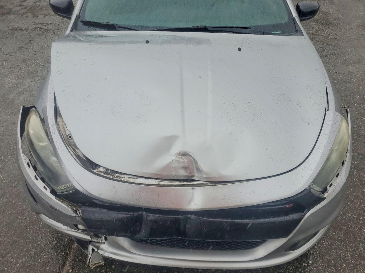 2015 Dodge Dart Sxt Silver vin: 1C3CDFBB5FD390733