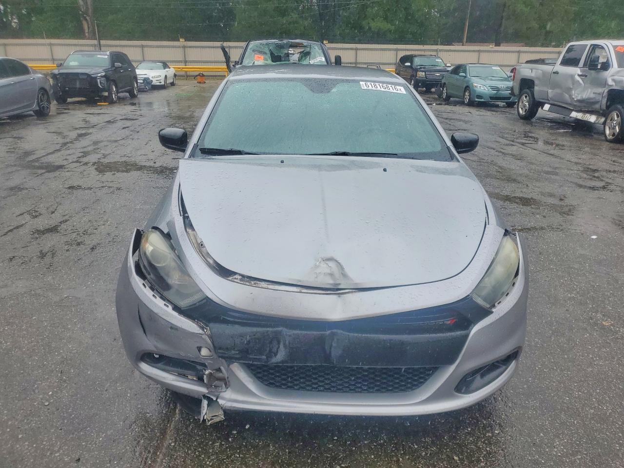 2015 Dodge Dart Sxt Silver vin: 1C3CDFBB5FD390733