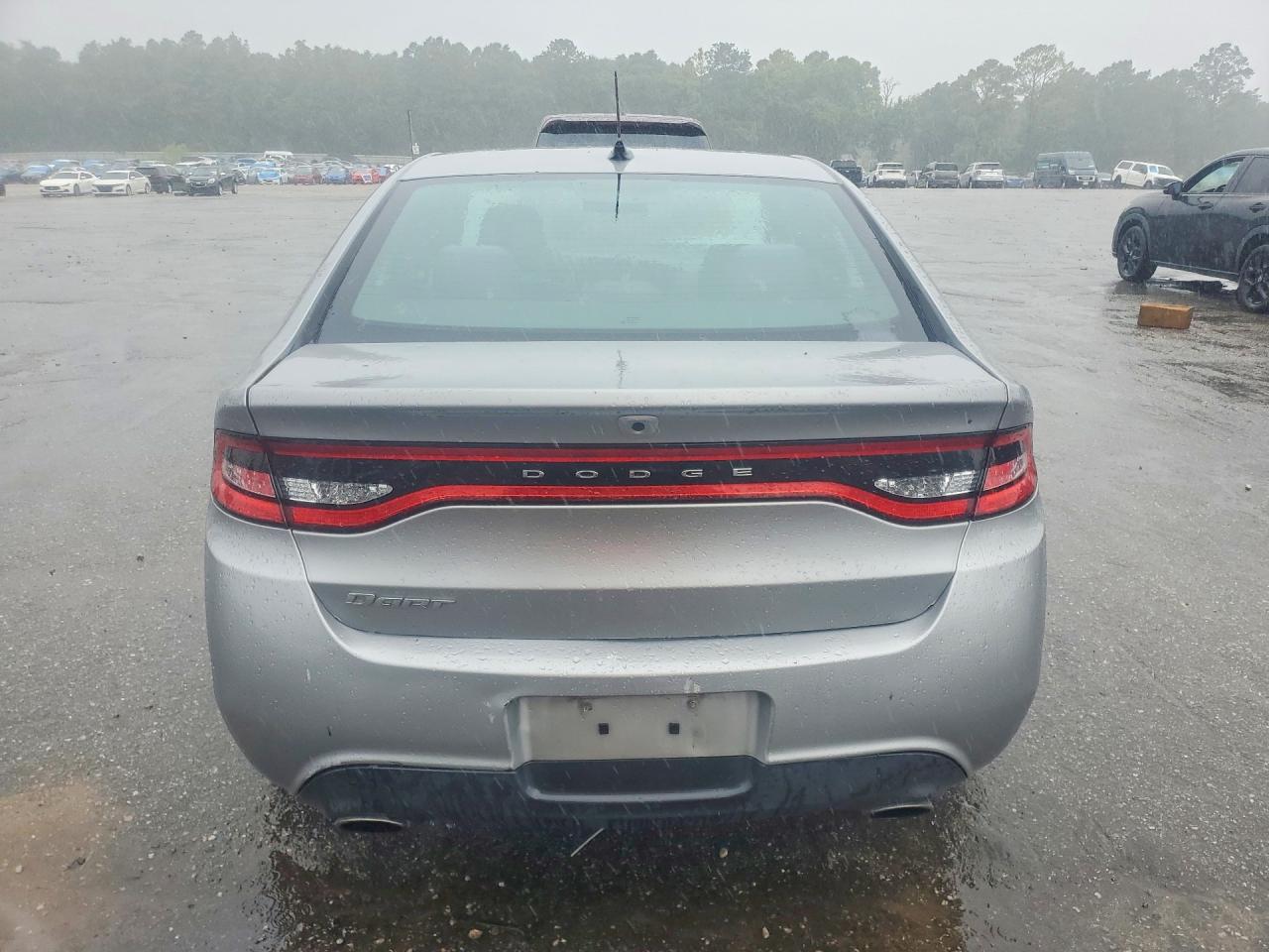 2015 Dodge Dart Sxt Silver vin: 1C3CDFBB5FD390733
