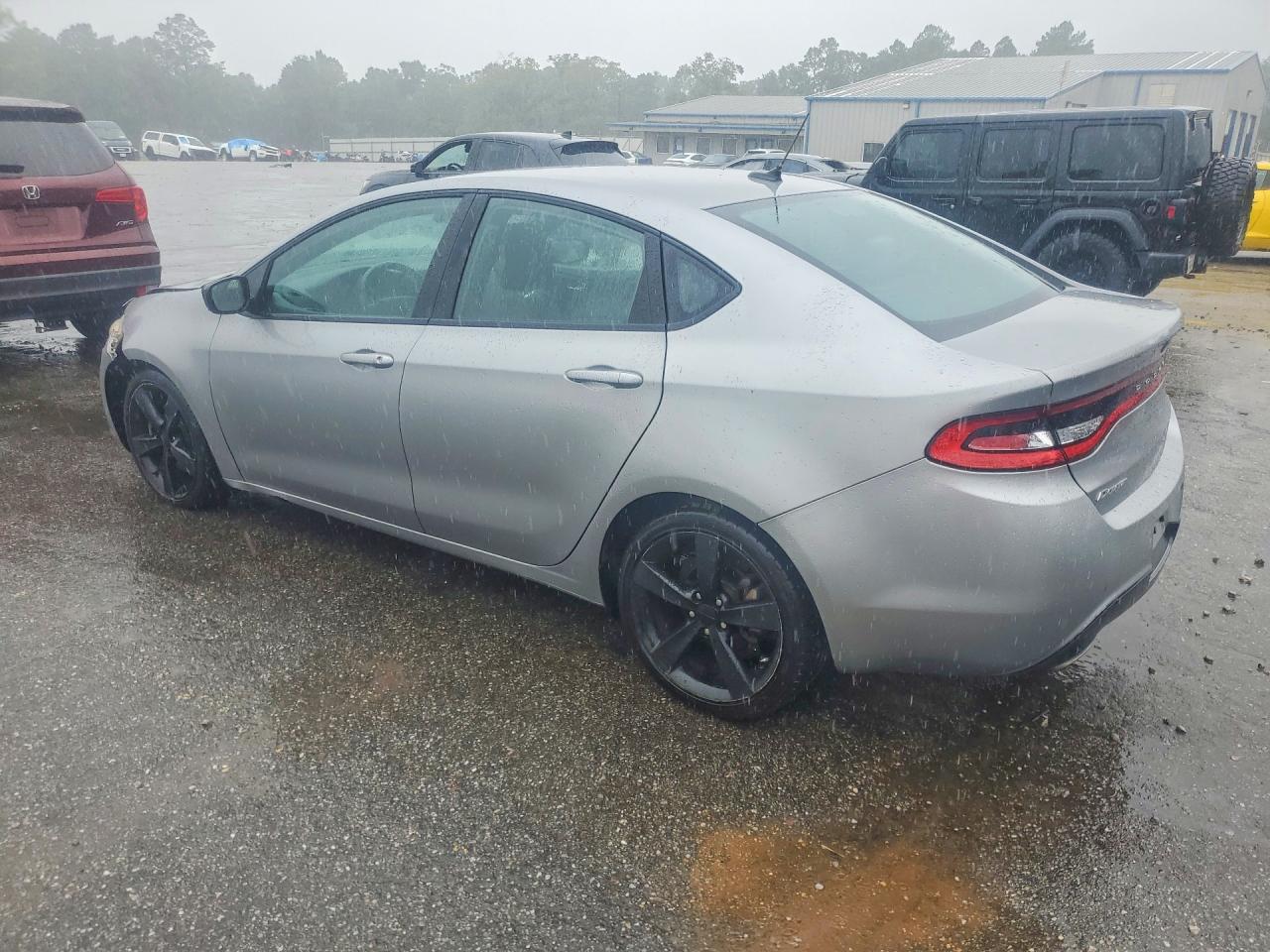 2015 Dodge Dart Sxt Silver vin: 1C3CDFBB5FD390733