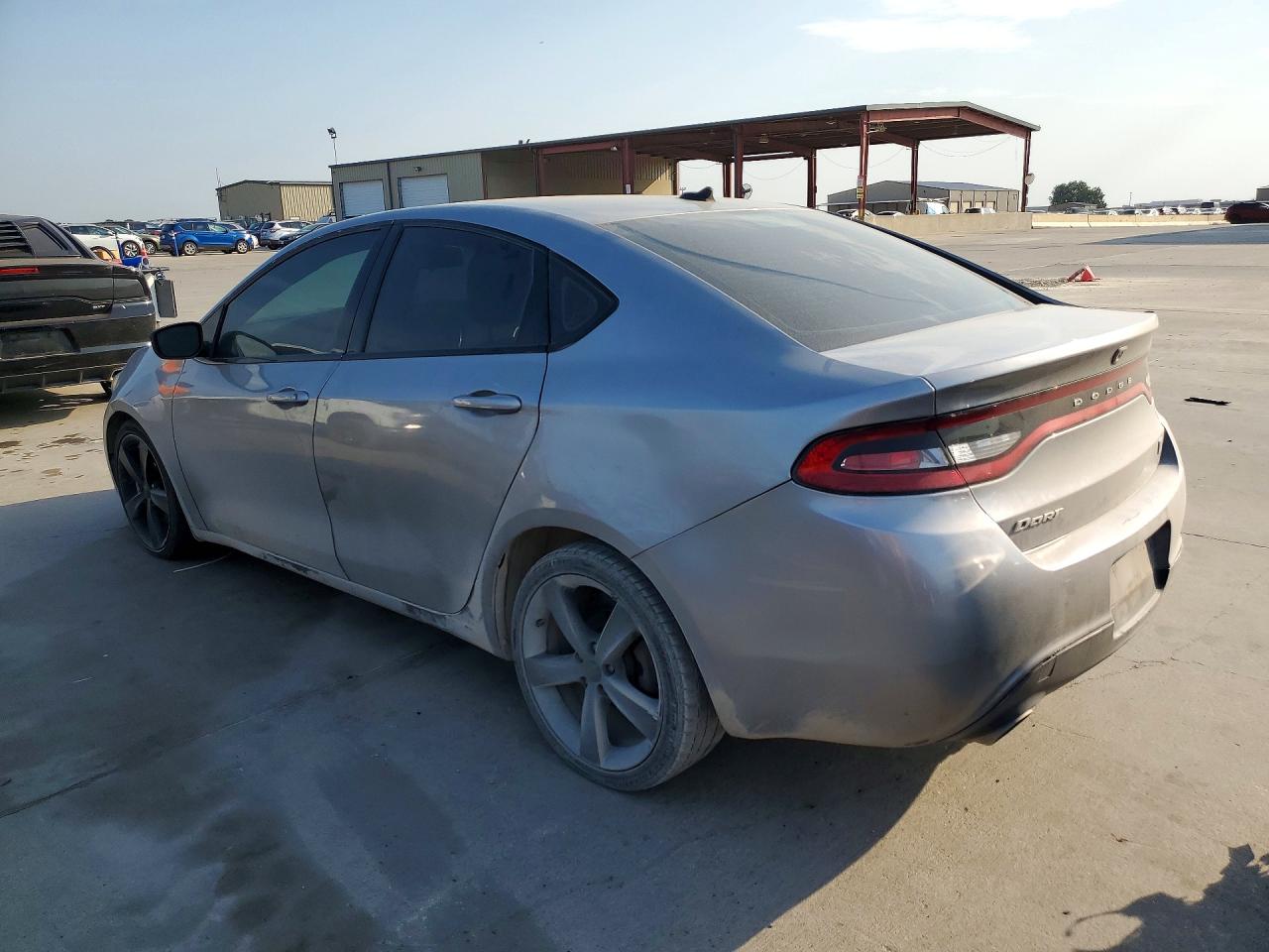 2015 Dodge Dart Sxt Gray vin: 1C3CDFBB5FD422001