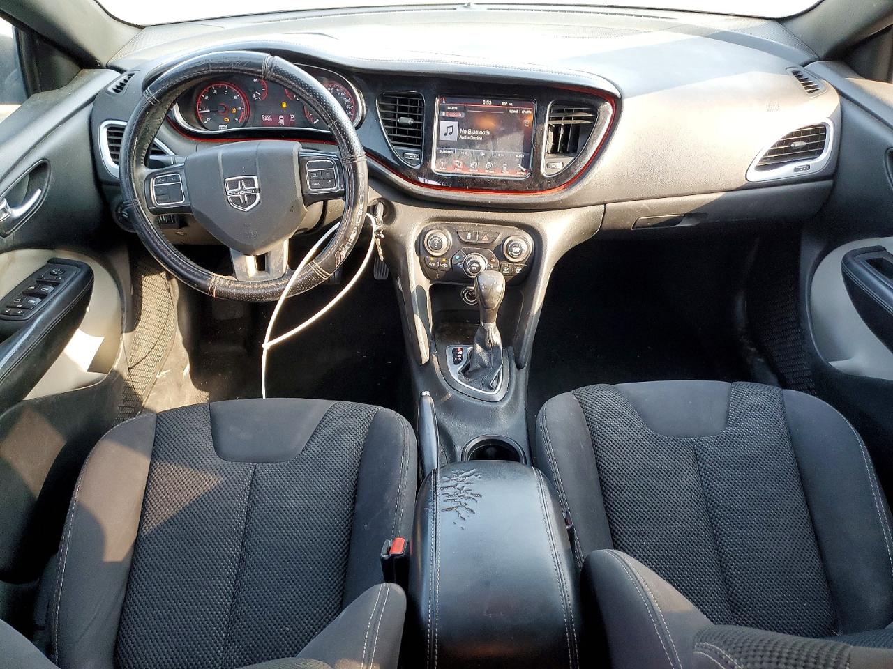 2015 Dodge Dart Sxt Gray vin: 1C3CDFBB5FD422001