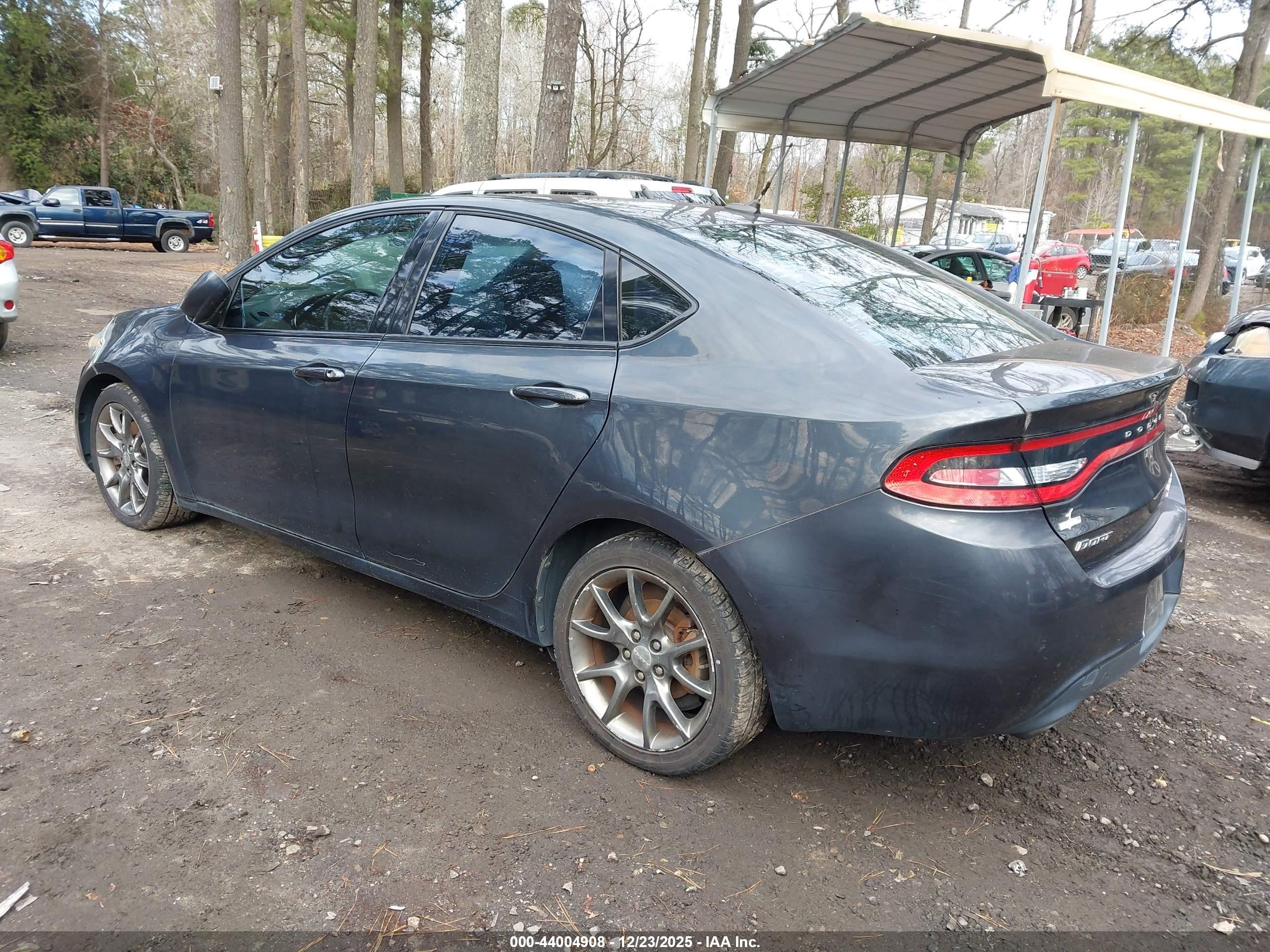 2014 Dodge Dart Sxt Blue vin: 1C3CDFBB6ED671714