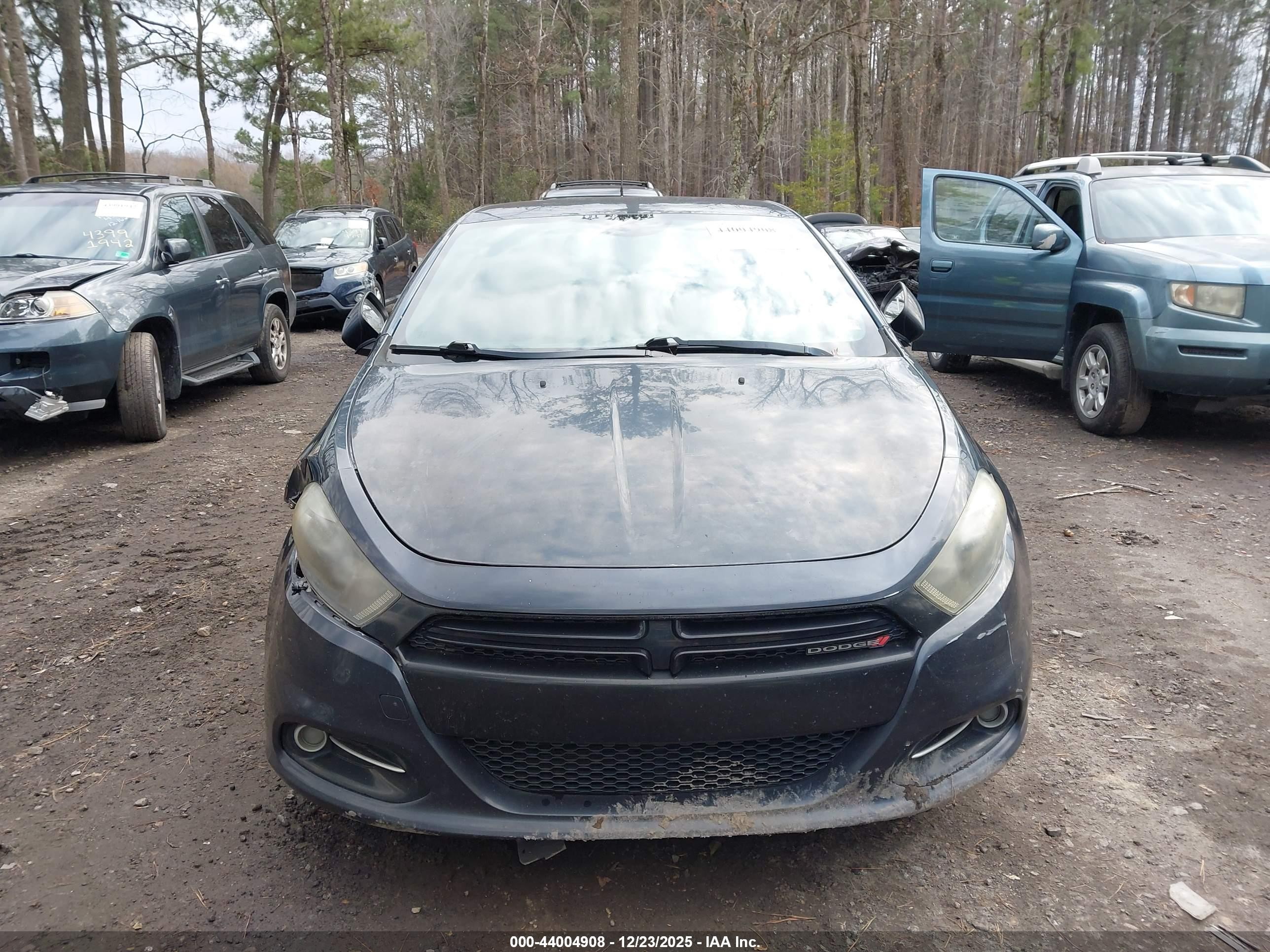 2014 Dodge Dart Sxt Blue vin: 1C3CDFBB6ED671714