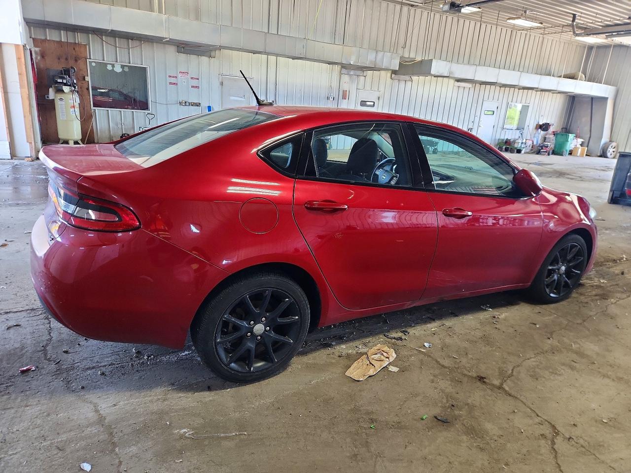 2014 Dodge Dart Sxt Red vin: 1C3CDFBB6ED723942