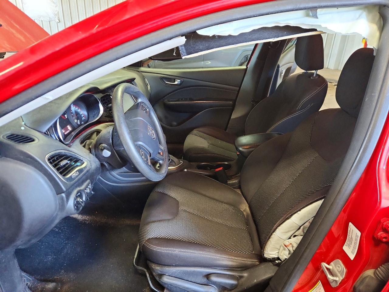 2014 Dodge Dart Sxt Red vin: 1C3CDFBB6ED723942