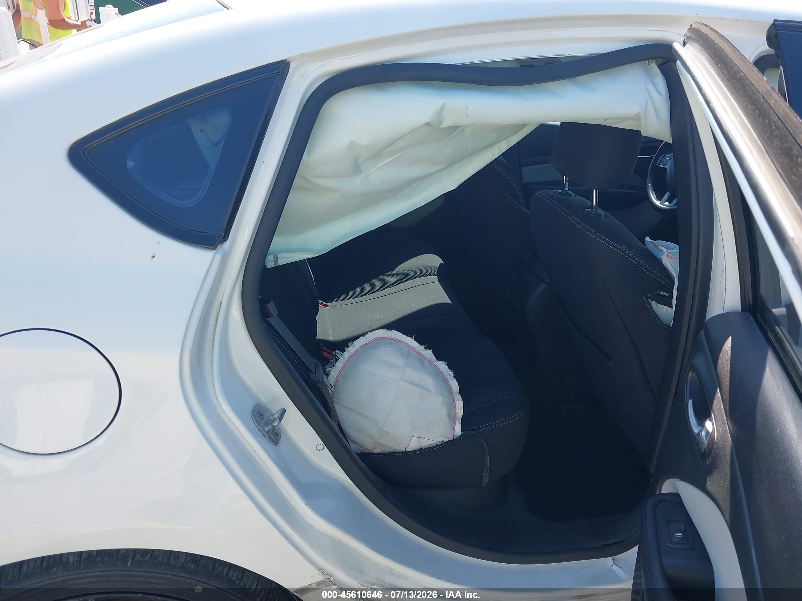 2014 Dodge Dart Sxt White vin: 1C3CDFBB6ED903244
