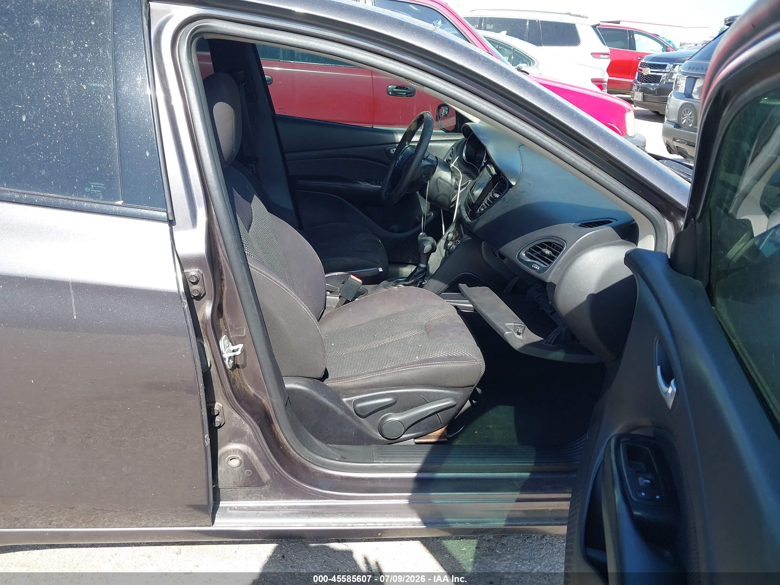 2015 Dodge Dart Sxt Black vin: 1C3CDFBB6FD140403