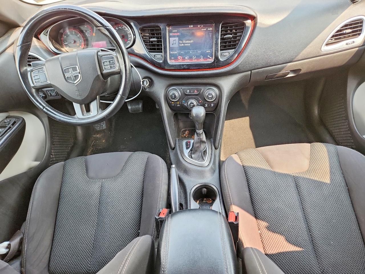 2015 Dodge Dart Sxt Silver vin: 1C3CDFBB6FD160280