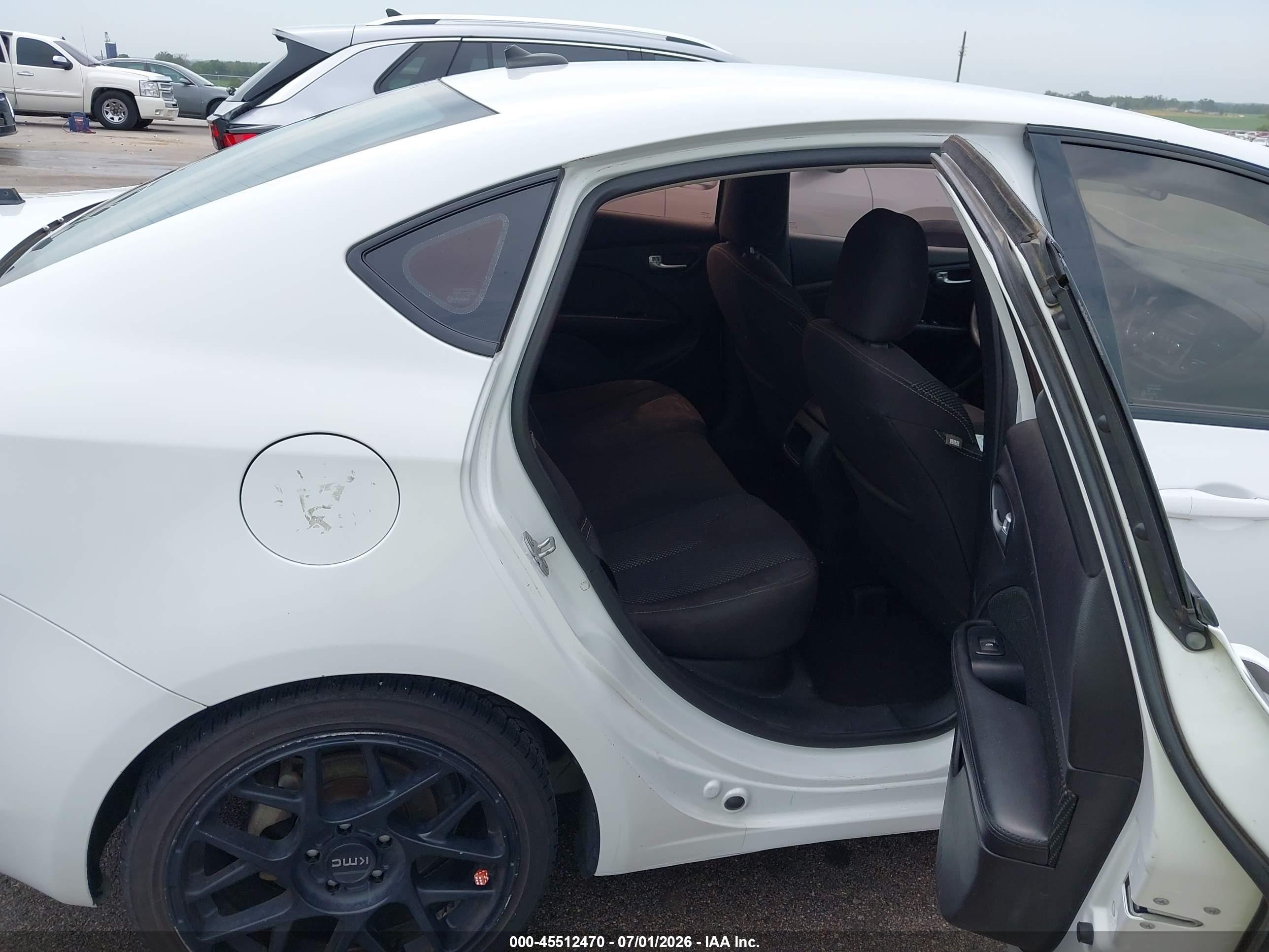 2015 Dodge Dart Sxt White vin: 1C3CDFBB6FD172722