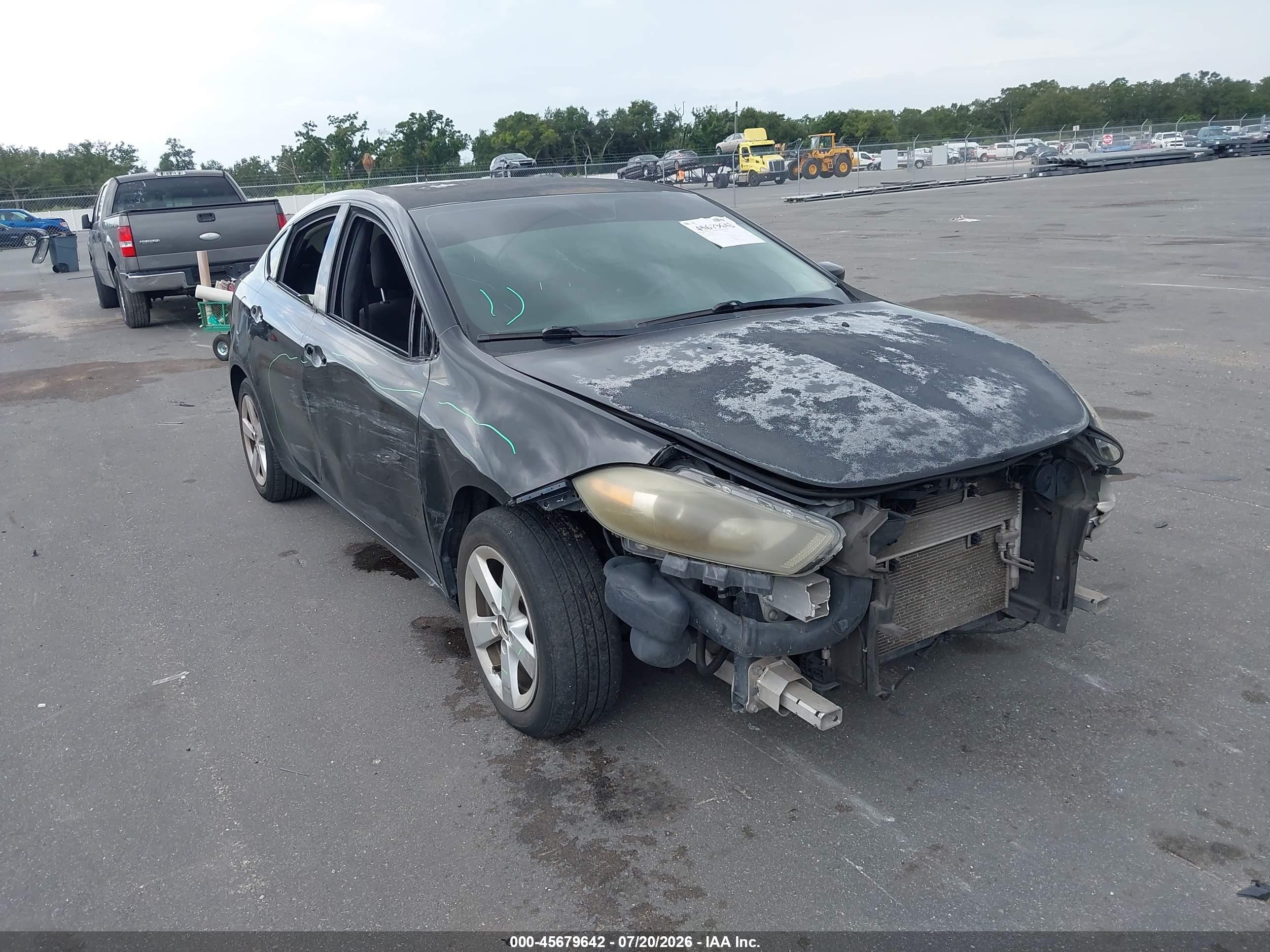 2015 Dodge Dart Sxt Black vin: 1C3CDFBB6FD199998