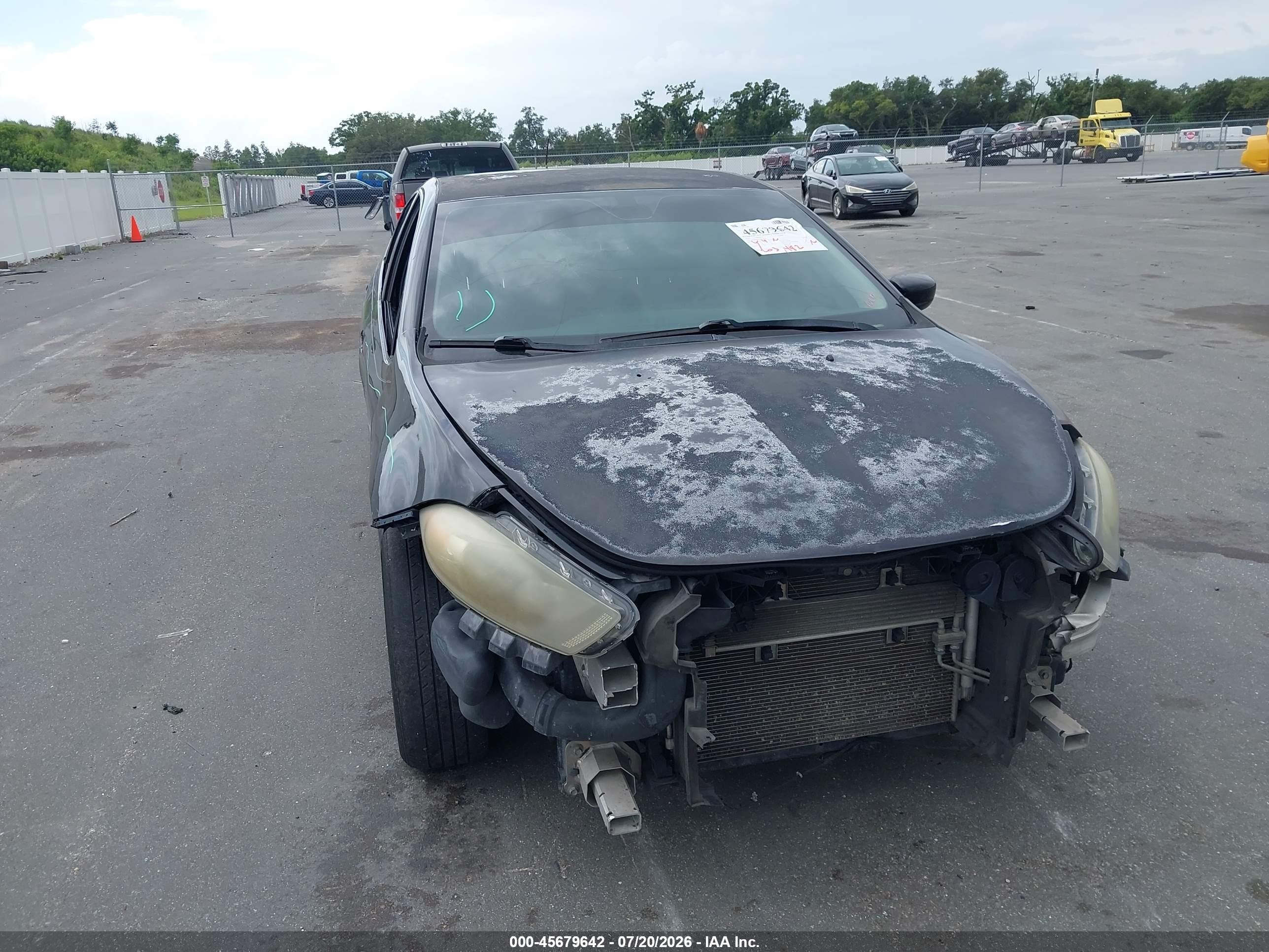 2015 Dodge Dart Sxt Black vin: 1C3CDFBB6FD199998