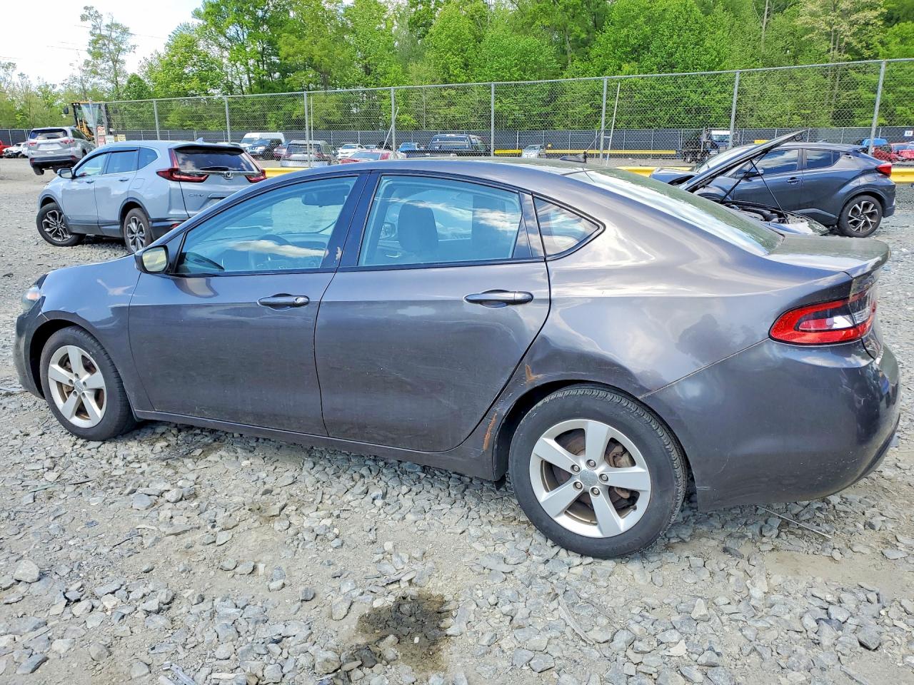 2015 Dodge Dart Sxt Gray vin: 1C3CDFBB6FD265403