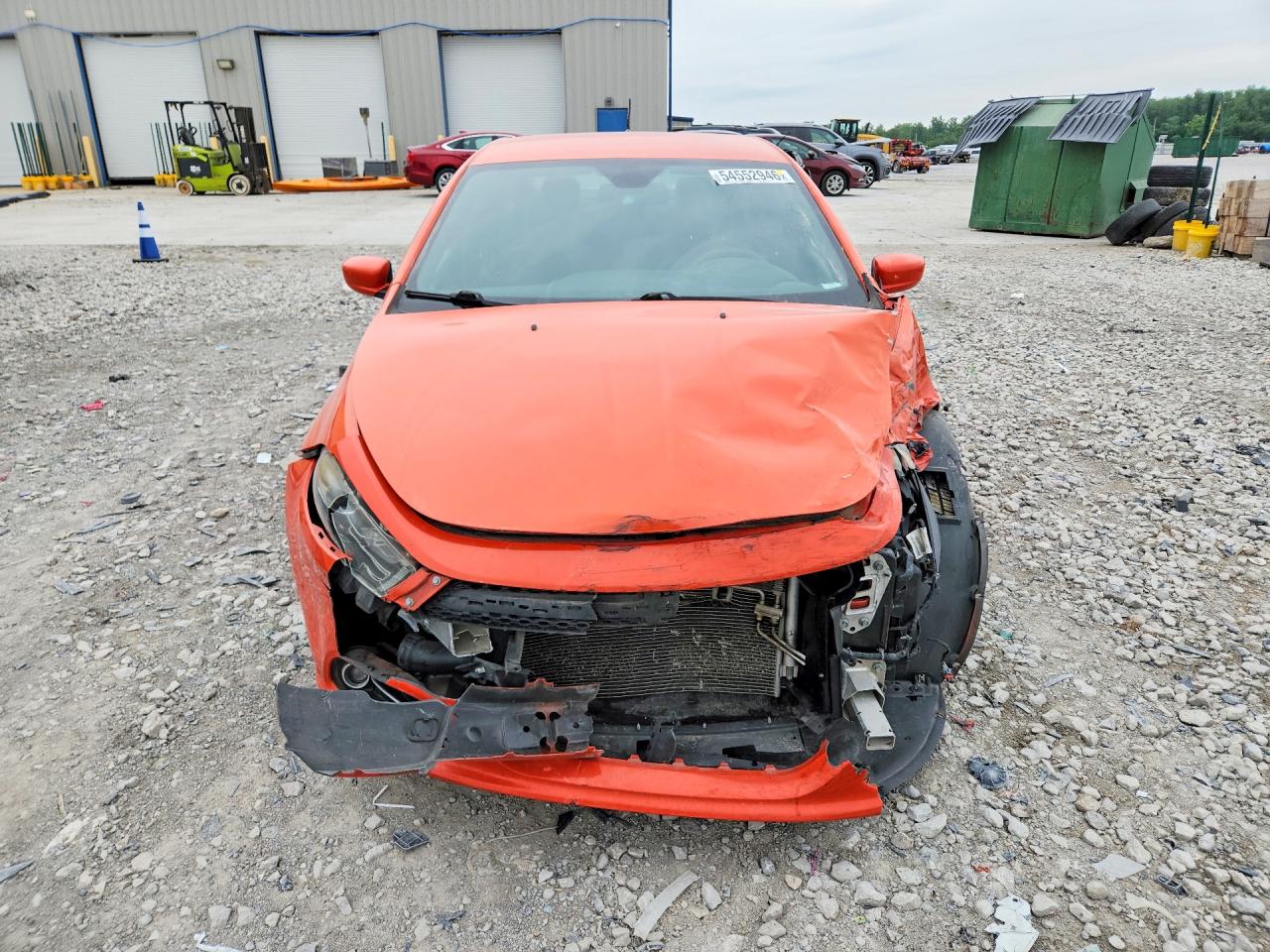 2015 Dodge Dart Sxt Orange vin: 1C3CDFBB6FD268169