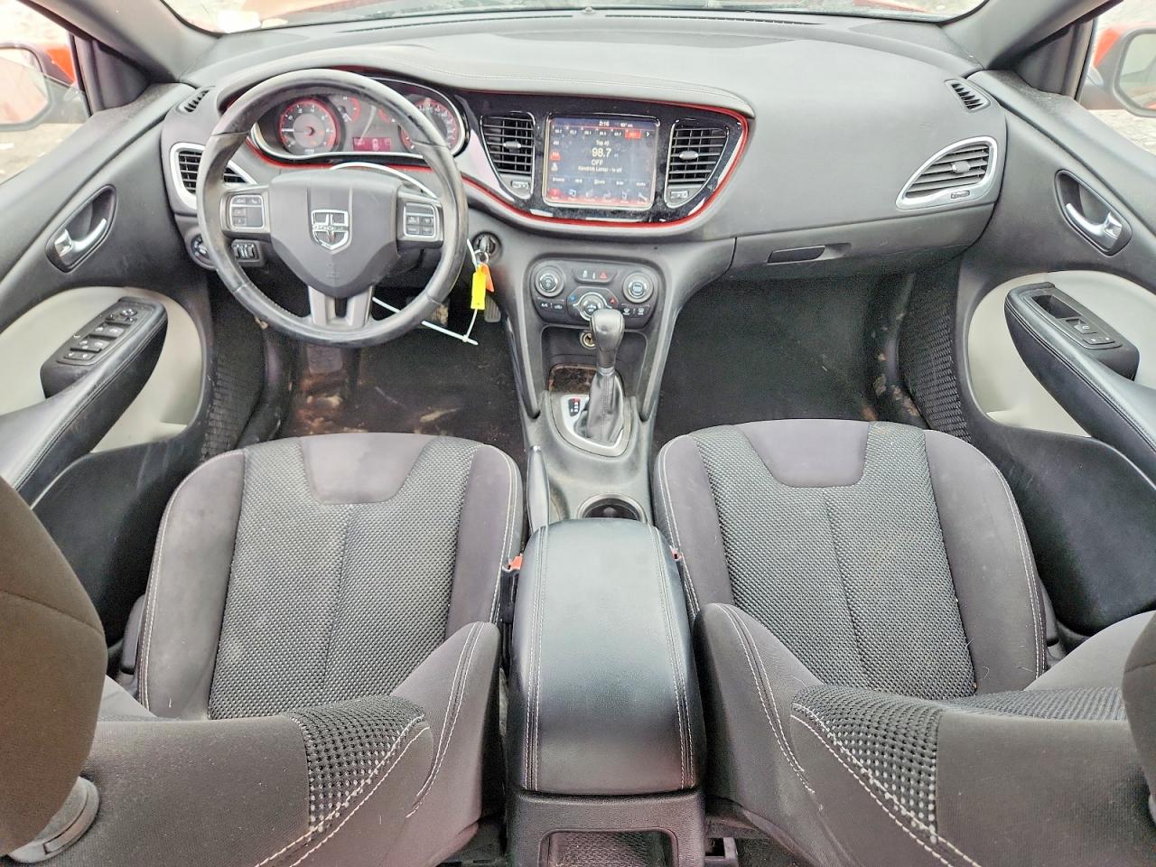 2015 Dodge Dart Sxt Orange vin: 1C3CDFBB6FD268169