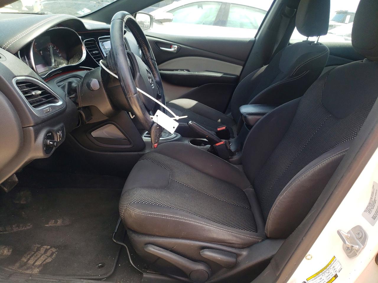 2015 Dodge Dart Sxt Белый vin: 1C3CDFBB6FD301784