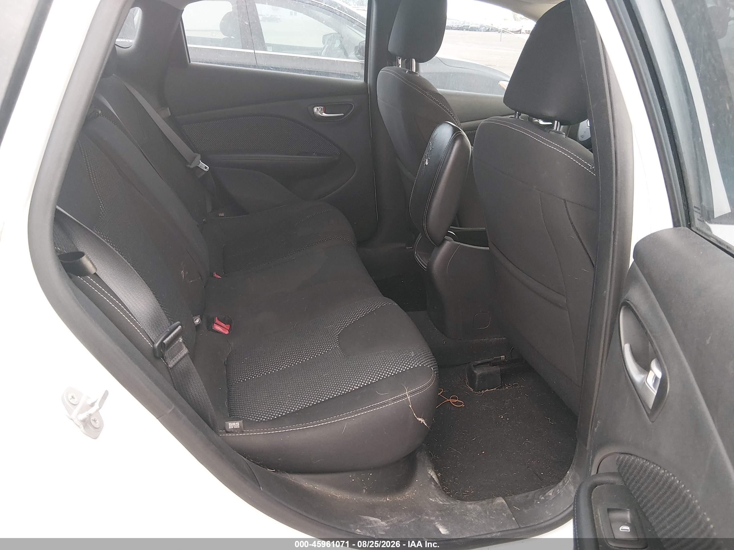 2015 Dodge Dart Sxt White vin: 1C3CDFBB6FD307391