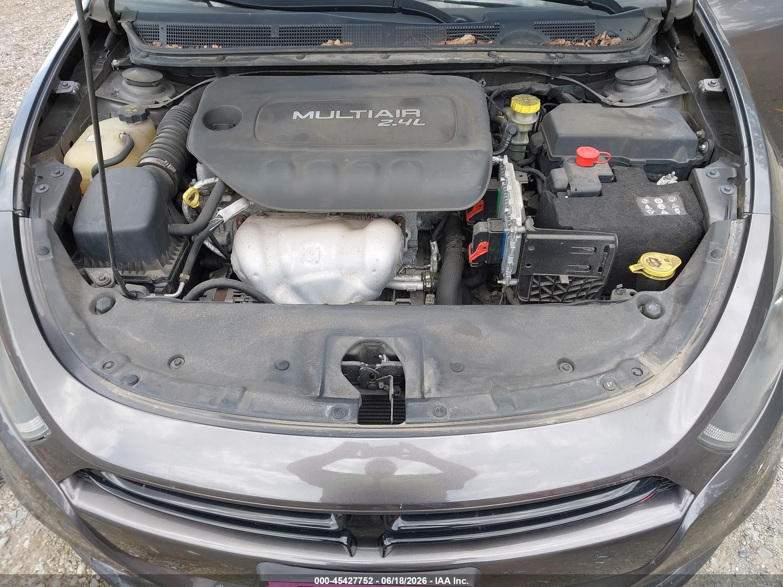 2015 Dodge Dart Sxt Gray vin: 1C3CDFBB6FD309724