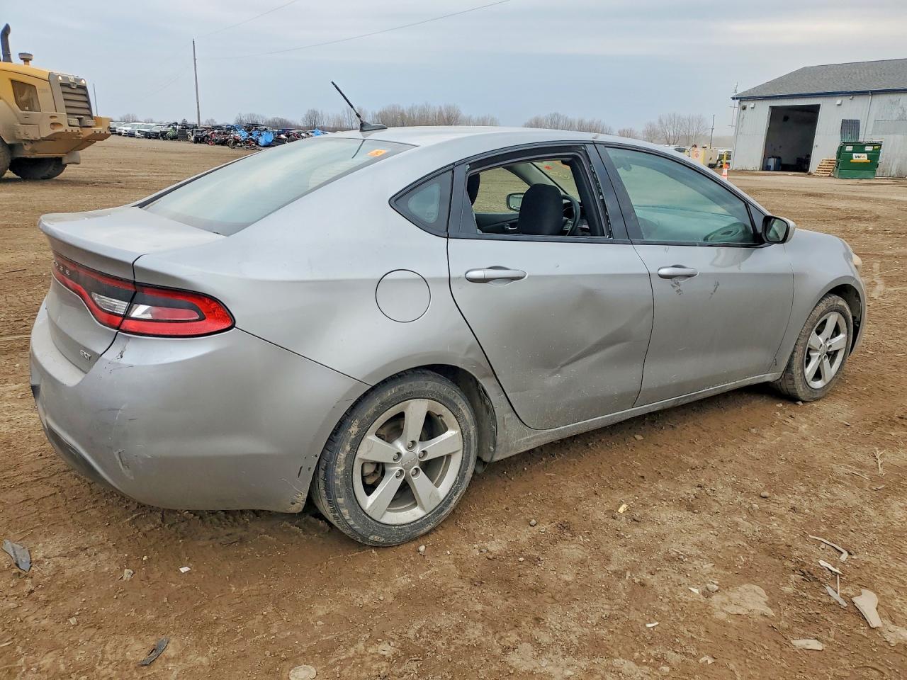 2015 Dodge Dart Sxt Серебряный vin: 1C3CDFBB6FD330234